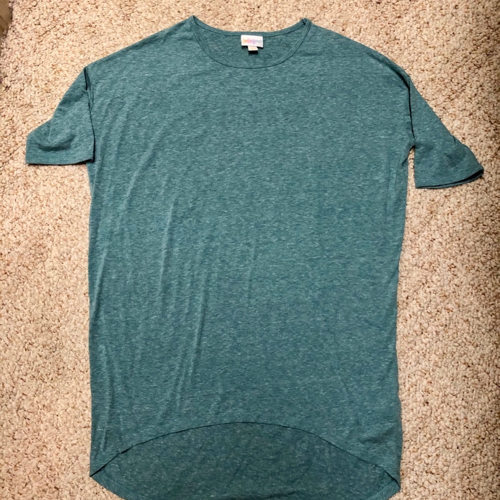 Xxs LuLaRoe Irma Heathered Solid - Like New